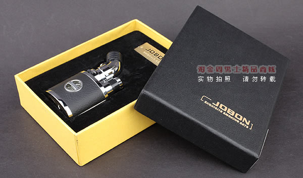 皇冠烟具 中邦JOBON烟斗雪 茄打火机 防风直冲火 ZB-635-5