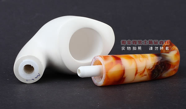 原装进口 正品土耳其Servi海泡石烟斗 5件套装B04-7