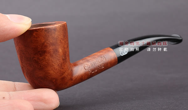 进口烟具 正品法国CC CHACOM石楠木烟斗 五件套装钢笔斗plume 906-10