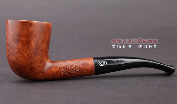 进口烟具 正品法国CC CHACOM石楠木烟斗 五件套装钢笔斗plume 906-4