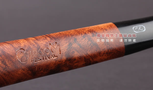 原装进口 法国CC CHACOM石楠木烟斗 5件套装节日斗festival X297-8