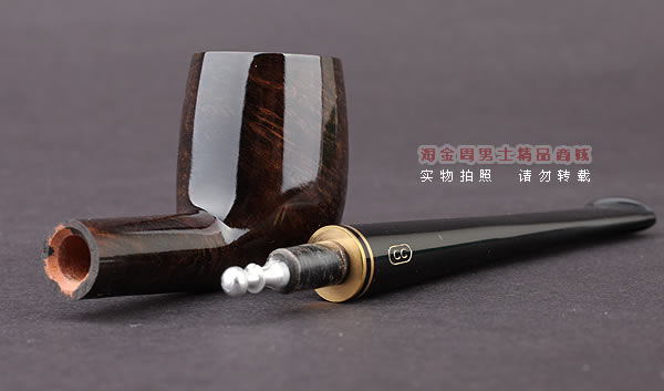 原装进口 法国CC CHACOM石楠木烟斗 5件套装桌斗 MELODY 523-7