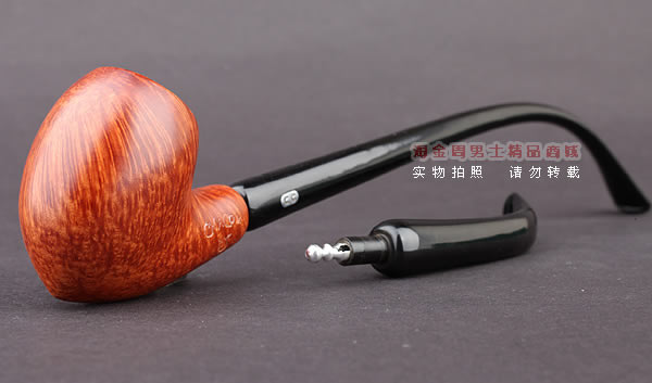 原装进口 法国CC CHACOM石楠木烟斗 5件套装双嘴斗 长短嘴 925-1