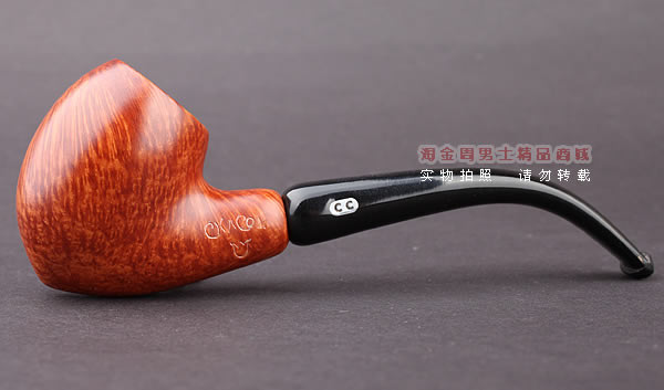 原装进口 法国CC CHACOM石楠木烟斗 5件套装双嘴斗 长短嘴 925-4