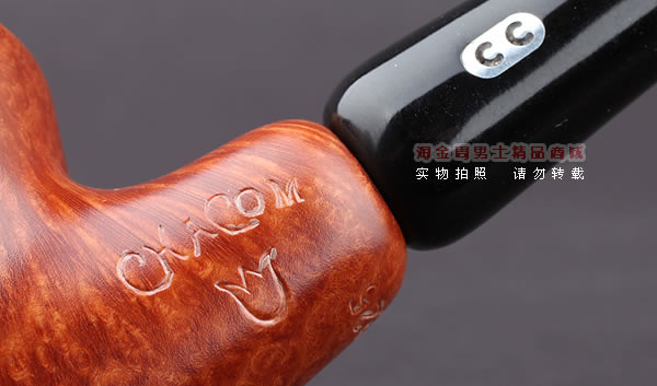 原装进口 法国CC CHACOM石楠木烟斗 5件套装双嘴斗 长短嘴 925-8