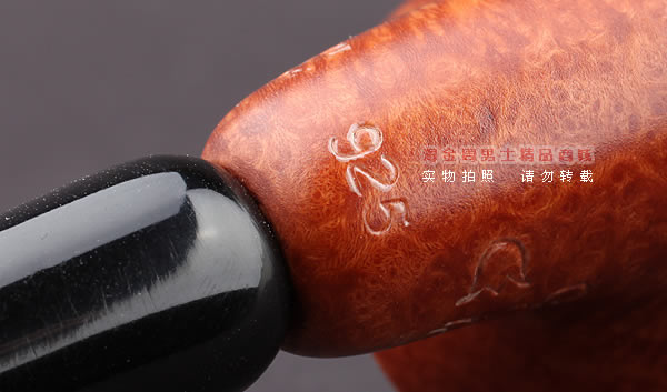 原装进口 法国CC CHACOM石楠木烟斗 5件套装双嘴斗 长短嘴 925-9