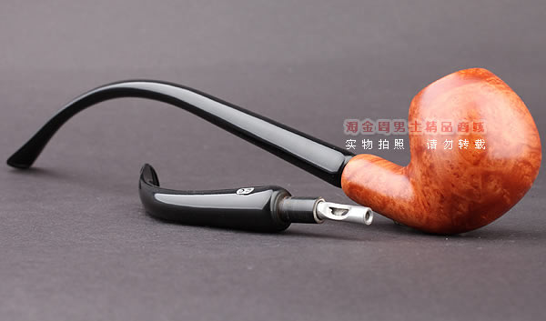 原装进口 法国CC CHACOM石楠木烟斗 5件套装双嘴斗 长短嘴 926-2