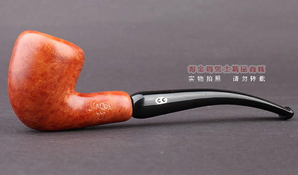 原装进口 法国CC CHACOM石楠木烟斗 5件套装双嘴斗 长短嘴 95-4