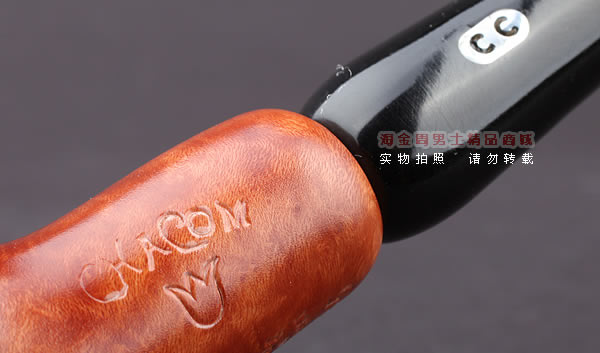 原装进口 法国CC CHACOM石楠木烟斗 5件套装双嘴斗 长短嘴 95-8