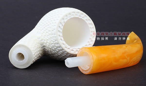 原装进口 意大利LUBINSKI鲁宾斯基海泡石烟斗 5件套装L23-7