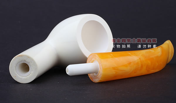 原装进口 意大利LUBINSKI鲁宾斯基海泡石烟斗 5件套装L25-7