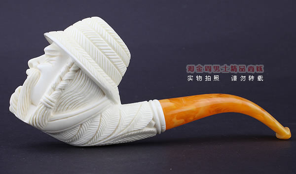 原装进口 意大利LUBINSKI鲁宾斯基大号海泡石烟斗 6件套装L31-4