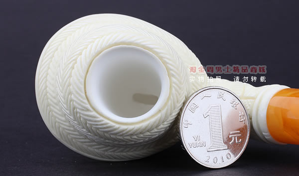 原装进口 意大利LUBINSKI鲁宾斯基大号海泡石烟斗 6件套装L31-6