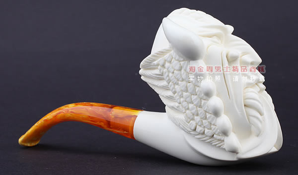 原装进口 意大利LUBINSKI鲁宾斯基大号海泡石烟斗 6件套装L32-2