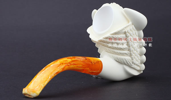 原装进口 意大利LUBINSKI鲁宾斯基大号海泡石烟斗 6件套装L32-3