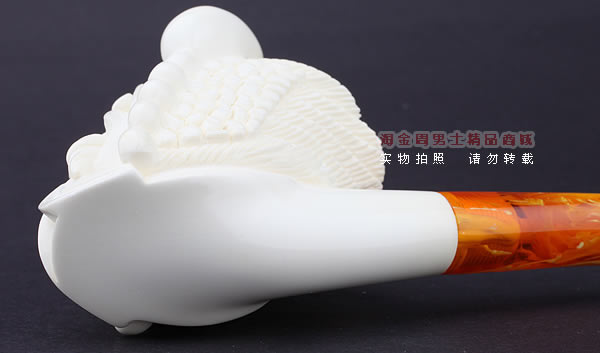 原装进口 意大利LUBINSKI鲁宾斯基大号海泡石烟斗 6件套装L32-5