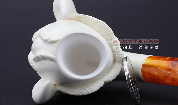 原装进口 意大利LUBINSKI鲁宾斯基大号海泡石烟斗 6件套装L32-6