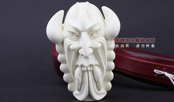 原装进口 意大利LUBINSKI鲁宾斯基大号海泡石烟斗 6件套装L32-8