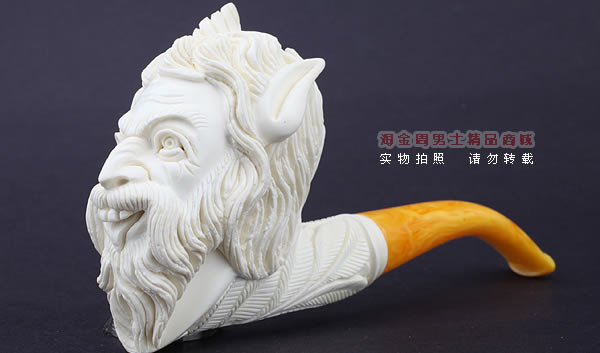 原装进口 意大利LUBINSKI鲁宾斯基大号海泡石烟斗 6件套装L33-1