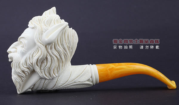 原装进口 意大利LUBINSKI鲁宾斯基大号海泡石烟斗 6件套装L33-4