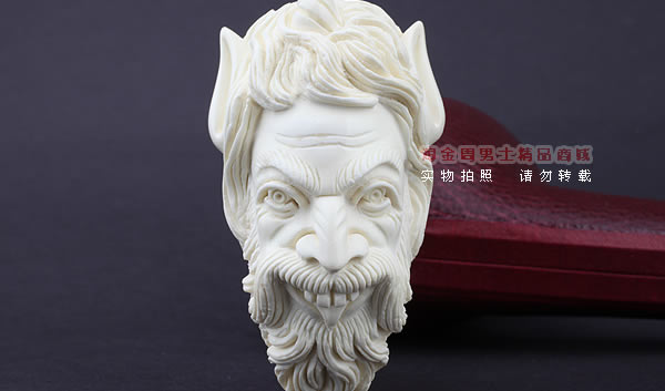 原装进口 意大利LUBINSKI鲁宾斯基大号海泡石烟斗 6件套装L33-7