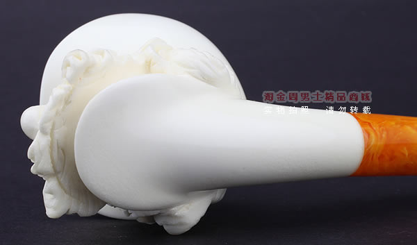 原装进口 意大利LUBINSKI鲁宾斯基大号海泡石烟斗 6件套装L34-5