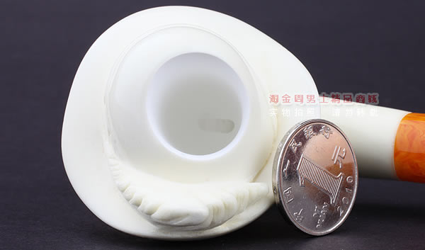 原装进口 意大利LUBINSKI鲁宾斯基大号海泡石烟斗 6件套装L34-6