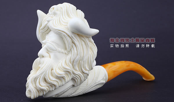 原装进口 意大利LUBINSKI鲁宾斯基大号海泡石烟斗 6件套装L35-1