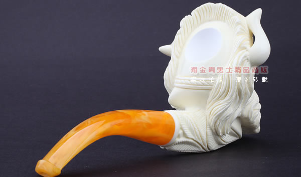 原装进口 意大利LUBINSKI鲁宾斯基大号海泡石烟斗 6件套装L35-3