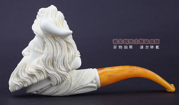 原装进口 意大利LUBINSKI鲁宾斯基大号海泡石烟斗 6件套装L35-4