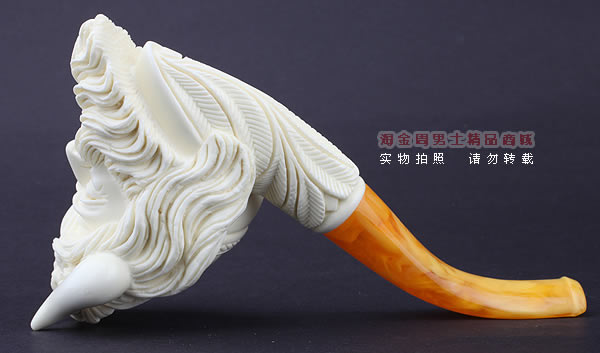 原装进口 意大利LUBINSKI鲁宾斯基大号海泡石烟斗 6件套装L35-5