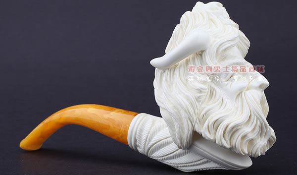 原装进口 意大利LUBINSKI鲁宾斯基大号海泡石烟斗 6件套装L37-2