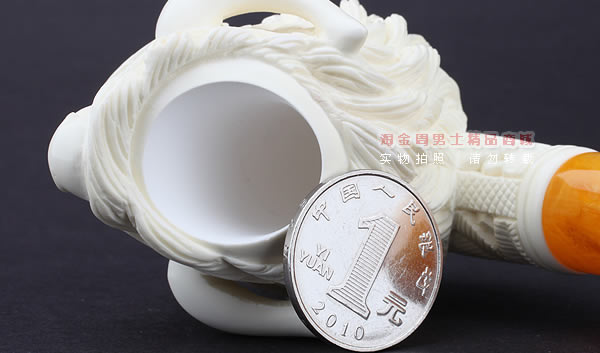 原装进口 意大利LUBINSKI鲁宾斯基大号海泡石烟斗 6件套装L37-6