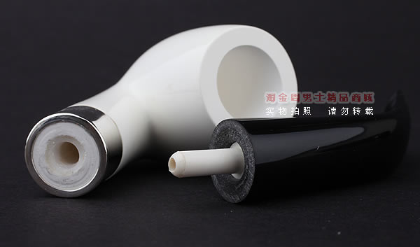 原装进口 意大利LUBINSKI鲁宾斯基海泡石烟斗 双斗礼盒套装L39-7