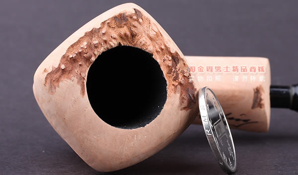 丹麦Erik Nording石楠木手工签名烟斗 SIGNATURE SMOOTH 原木14-6
