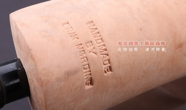 丹麦Erik Nording石楠木手工签名烟斗 SIGNATURE SMOOTH 原木14-9