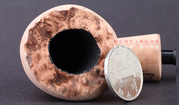 丹麦Erik Nording石楠木手工签名烟斗 SIGNATURE SMOOTH 原木15-5