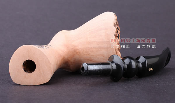 丹麦Erik Nording石楠木手工签名烟斗 SIGNATURE SMOOTH 原木15-6