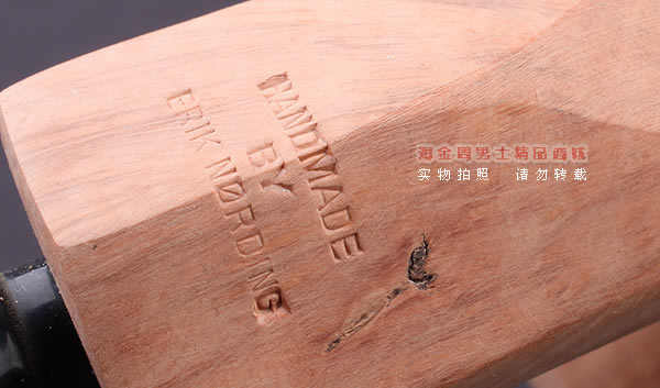 丹麦Erik Nording石楠木手工签名烟斗 SIGNATURE SMOOTH 原木16-9