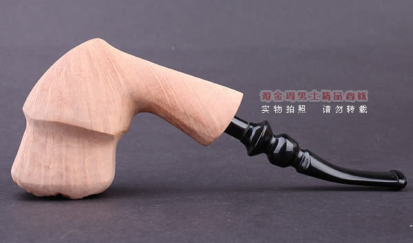 丹麦Erik Nording石楠木手工签名烟斗 SIGNATURE SMOOTH 原木17-5