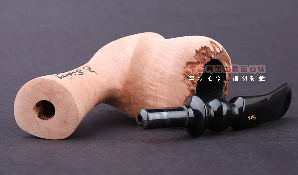 丹麦Erik Nording石楠木手工签名烟斗 SIGNATURE SMOOTH 原木17-7