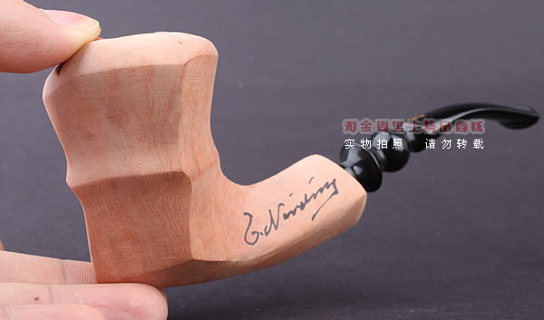丹麦Erik Nording石楠木手工签名烟斗 SIGNATURE SMOOTH 原木18-10