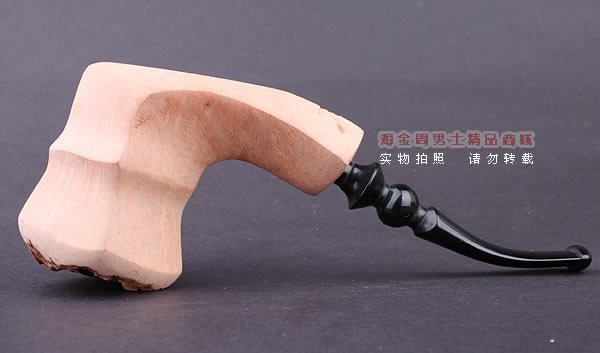 丹麦Erik Nording石楠木手工签名烟斗 SIGNATURE SMOOTH 原木18-5