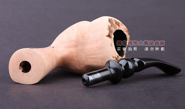 丹麦Erik Nording石楠木手工签名烟斗 SIGNATURE SMOOTH 原木19-7