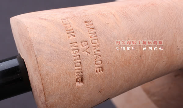 丹麦Erik Nording石楠木手工签名烟斗 SIGNATURE SMOOTH 原木19-9