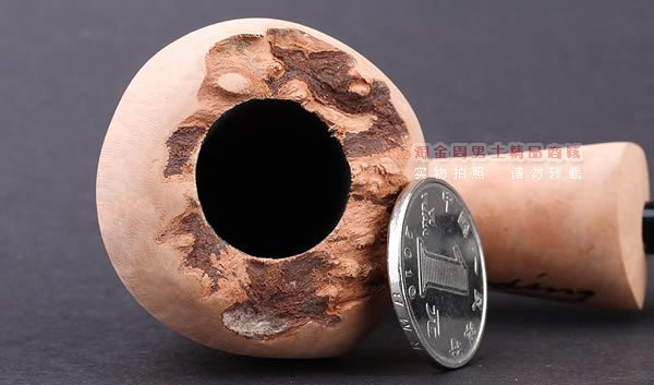 丹麦Erik Nording石楠木手工签名烟斗 SIGNATURE SMOOTH 原木20-6