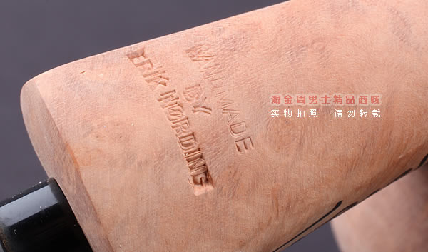 丹麦Erik Nording石楠木手工签名烟斗 SIGNATURE SMOOTH 原木20-9