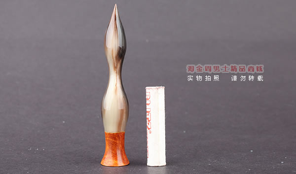 原装进口 加拿大Silver Castle SC石楠木牛角烟斗压棒02-1