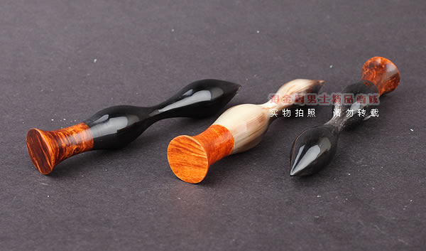 原装进口 加拿大Silver Castle SC石楠木牛角烟斗压棒02-3