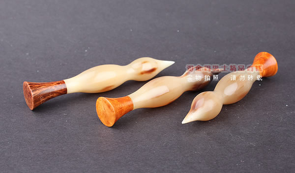 原装进口 加拿大Silver Castle SC石楠木牛角烟斗压棒03-3